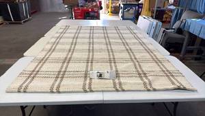 lot 8059 image: Threshold Studio McGee Plaid Area Rug 5x7