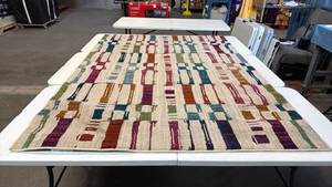 lot 8071 image: Threshold 5x7 Abstract Area Rug - Multi-Colored Geometric Pattern