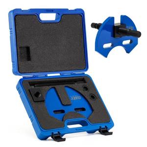 lot 26269 image: Orion Motor Tech Wheel Hub Removal Tool Kit, Wheel Bearing Hub Remover Tool Set Compatible with 5 6 8 Lug Hub Assemblies on Cars and Trucks, Wheel Hub Buster Puller with Carrying Case - Retail $41