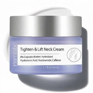 lot 30368 image: Irismistx Neck Cream, Neck Creams for Tightening and Firming, Anti Aging Tighten & Lift Face Cream for Wrinkles, Skin Tightening Cream for Face, Neck, Chest & Decollete