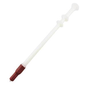 lot 30370 image: Pill Shooter for Cats and Dogs Soft Tip Pet Piller for Easy Medication Delivery  Pill Gun Dispenser Tool for Small or Large Pets  Upgraded H- Bar Design Reusable Syringe Device Red, 1-Pack - Retail $10