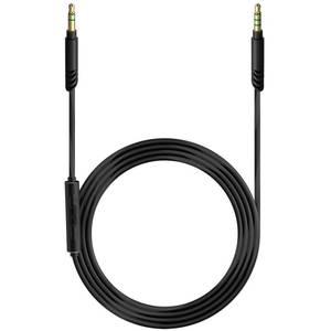 lot 30383 image: Linkidea Audio Cable with Mic for Soundcore Life Q20Q30 Space Q45 H30i, ATHWS990BT WS660BT Headphones, 3.5mm to 3.5mm Replacement Aux Cord (4.9 ft  1.5 m) - Retail $9