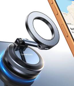 lot 50992 image: for Magsafe Car Mount carmount 2.0 Magnetic Phone Mount��Flexible Mount��Vacuum Magnetic Phone Holder for Car Phone Holder Mount��Super Suction��Cell Phone Mount for iPhone 17 16 15 Valentines Day Gifts - Retail $25