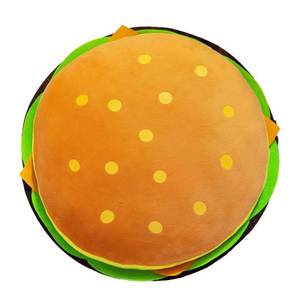 lot 51957 image: NILISWIEST Comfy Hamburger Pillows Plush, Soft, Cuddly, and Irresistible for Family and Friends - Retail $13