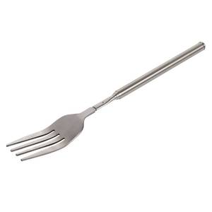 lot 44286 image: Extendable Fork,8.7 to 25.4 Inch Expandable Fork Prank, Expandable Telescopic BBQ Fork, Stainless Steel, Extendable Handle, Long Dinner Fruit Dessert Cutlery - Retail $7