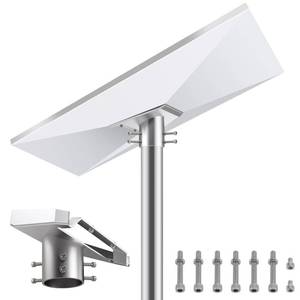 lot 44370 image: Heavy Duty Starlink Gen 3 Pipe Adapter, Starlink V4 Pole Adapter Mount, Star Link Gen3 Mount, Star Link Gen 3 Pole Mounting Kit, Adjustable Mounting Kits for StarLink Roof, Wall, RV Installation - Retail $16
