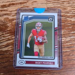 lot 65 image: 2024 Donruss Optic Ricky Pearsall Rated Rookie Card