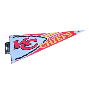 lot 74 image: Kansas City Chiefs NFL Team Pennant