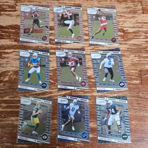 lot 76 image: 2024 Absolute Football NFL Rookie Card Collection, 9 Piece
