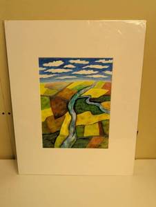 lot 16861 image: Homeland Original Artwork by Holly Miller