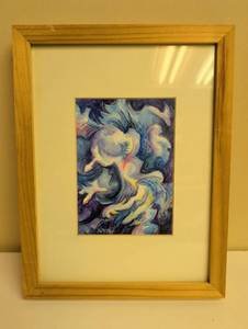 lot 16896 image: Abstract Swirls by artist Holly Miller, 2010