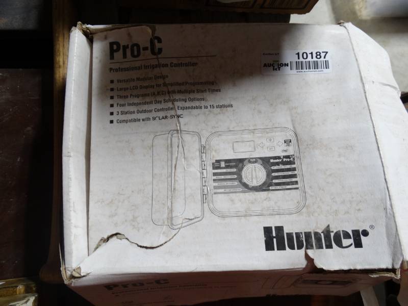 lot 10187 image: Hunter Professional Irrigation Controller