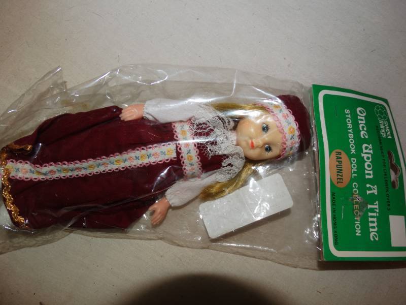 lot 10189 image: Once Upon a Time Storybook Doll-Rapunzel