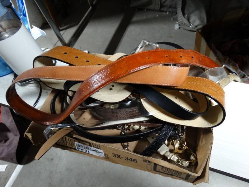 lot 10309 image: lot of misc belts
