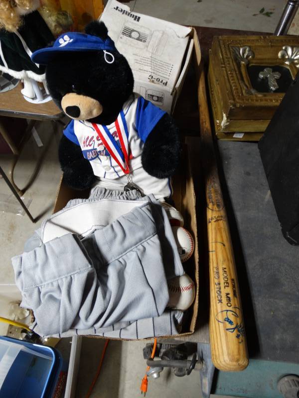 lot 10318 image: lot baseball items