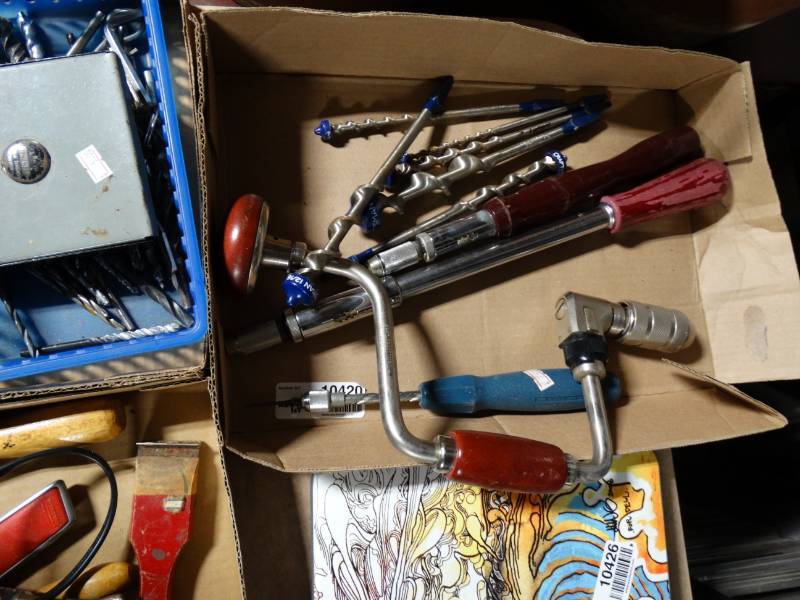 lot 10420 image: lot of hand drills