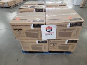 lot 56669 image: LG Room Air Conditioners 5,000BTU - 12 ct