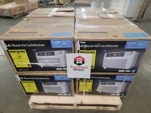 lot 56671 image: LG Room Air Conditioners 10,000BTU - 8ct