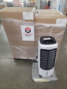lot 56674 image: Honeywell Indoor Portable evaporative air cooler fan and humidifier - 6ct - Factory Refurbished