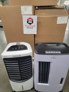 lot 56675 image: Honeywell Portable Evaporative Air Coolers - 5 ct (4 left & 1 right)