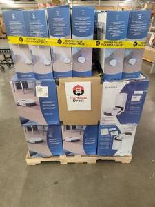 lot 56677 image: Ecovacs Vacuum and Mopping Robots 12 ct & Vacuum and Mopping Robots w Auto Empty Stations N8 12ct - 24 total