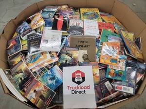 lot 56700 image: Mixed Book Pallet Raw untouched books