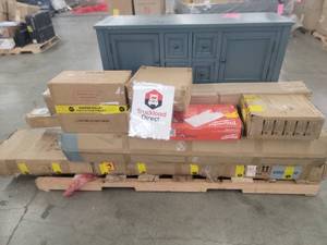 lot 60659 image: MIXED PALLET UNCLAIMED  UNLISTED  MYSTERY GOODS