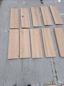 10- 36 Inch Oak Stair Treads