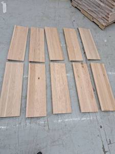 lot 39363 image: 10- 36 Inch Oak Stair Treads
