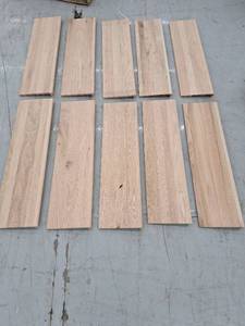 lot 39368 image: 10- 42 Inch Oak Stair Treads