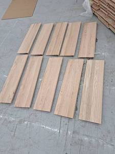 lot 39371 image: 10- 42 Inch Oak Stair Treads