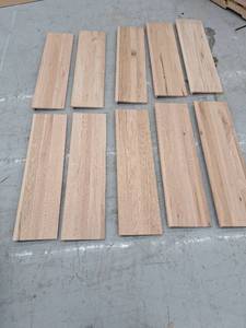 lot 39373 image: 10- 42 Inch Oak Stair Treads