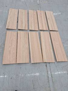 lot 39377 image: 10- 36 Inch Oak Stair Treads