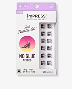 lot 2019 image: Kiss imPress Press-On Falsies - 12 Cluster Lashes