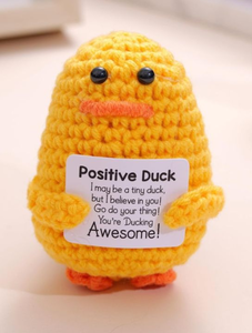 lot 2025 image: Positive Duck Motivational Plush