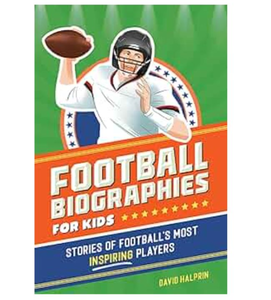 lot 2032 image: Football Biographies for Kids by David Halprin