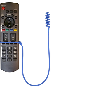 lot 2038 image: Remote Pigtail TV Remote Control Holder 4-Pack