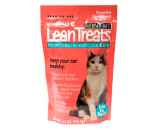 lot 2039 image: Covetrus Nutrisentials Lean Treats for Cats - 3.5 oz Pouches - 3 Packs
