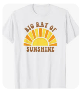 lot 2041 image: Big Ray of Sunshine T-Shirt - Size Small&nbsp