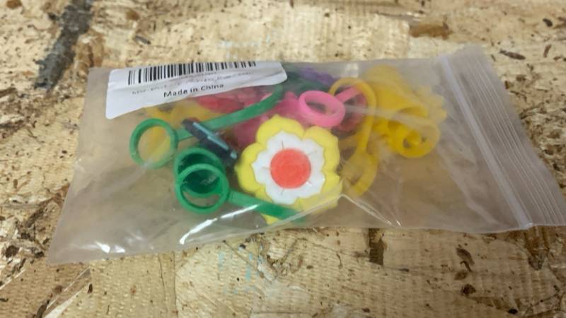lot 468 image: 6Pcs Flower Straw Cover Cap for Stanley Cups, Silicone Straw Cover, Straw Toppers, Straw Tips Lids Compatible with Stanley Cup 30&40 Oz Tumbler, Reusable Straw Cover for 0.4in Straws. (Cute Flower) DP60