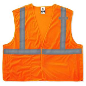 lot 442 image: Ergodyne GloWear� 8215BA Type R Class 2 Econo Breakaway Mesh Vest Orange SM