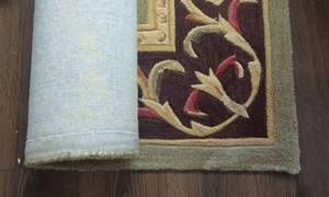 Handmade Royal Palace Heritage Fleur De Lis Wool Area Rug 7x9