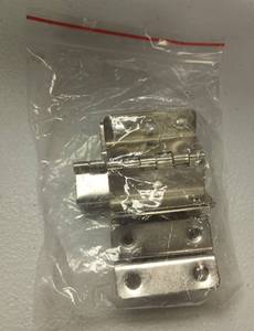 lot 417 image: Silver Tone Door Hinges Set