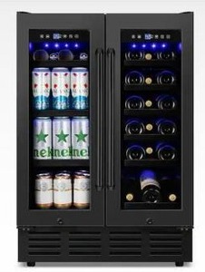 lot 25050 image: Dual Zone Beverage and Wine Cooler- Retail $ 579.00