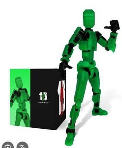 lot 25078 image: Titan13Toy Green Action Figure