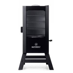 lot 25112 image: Masterbuilt 30 inch Digital Electric Smoker with Window and Legs in Black- Retail $342