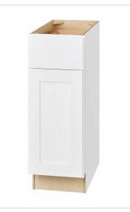 lot 25134 image: Hampton Bay Avondale 12 inch Base Cabinet 12 W x 34.5 H x 24 D