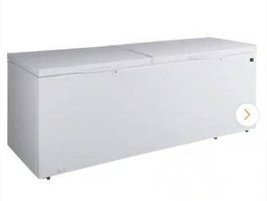 lot 25189 image: KENMORE 79.10 in. 25 cu. ft. (710L) Convertible Chest FreezerRefrigerator, ESTAR, Garage-Ready Dual Lids, Manual Defrost, White- Retail $1839