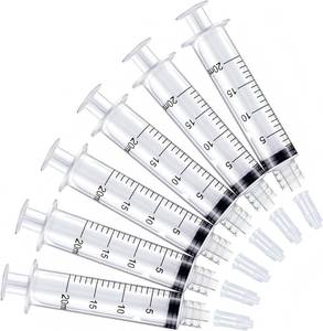 lot 1028 image: 20ml Luer Lock Syringe, Syringes Without Needle, Disposable Syringe Individually Wrapped(4)