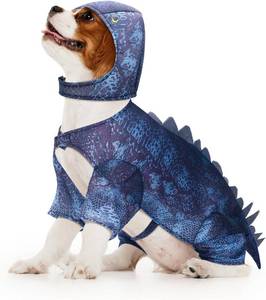 lot 3236 image: Stegosaurus Dog Costume Dinosaur Dog Costume Halloween Dino Pet Clothes for Pet Cat Halloween Party Cosplay Events Photo Props, Medium
